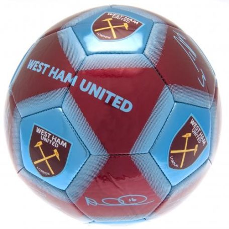 Fotbalový míč West Ham united - signature