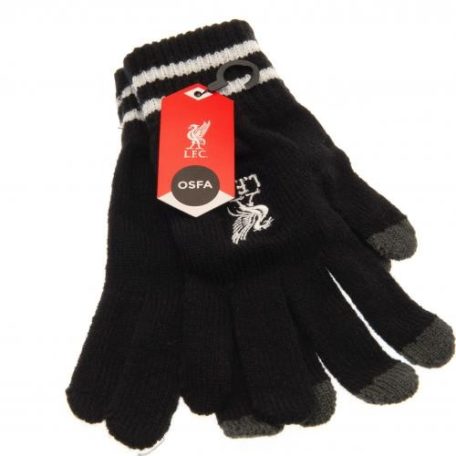 Pletené rukavice Liverpool FC