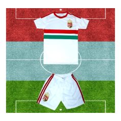 Futbalový set Maďarsko - biely