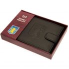 Kožená peněženka Aston Villa FC - anti fraud