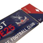 Retro ceduľa Crystal Palace FC